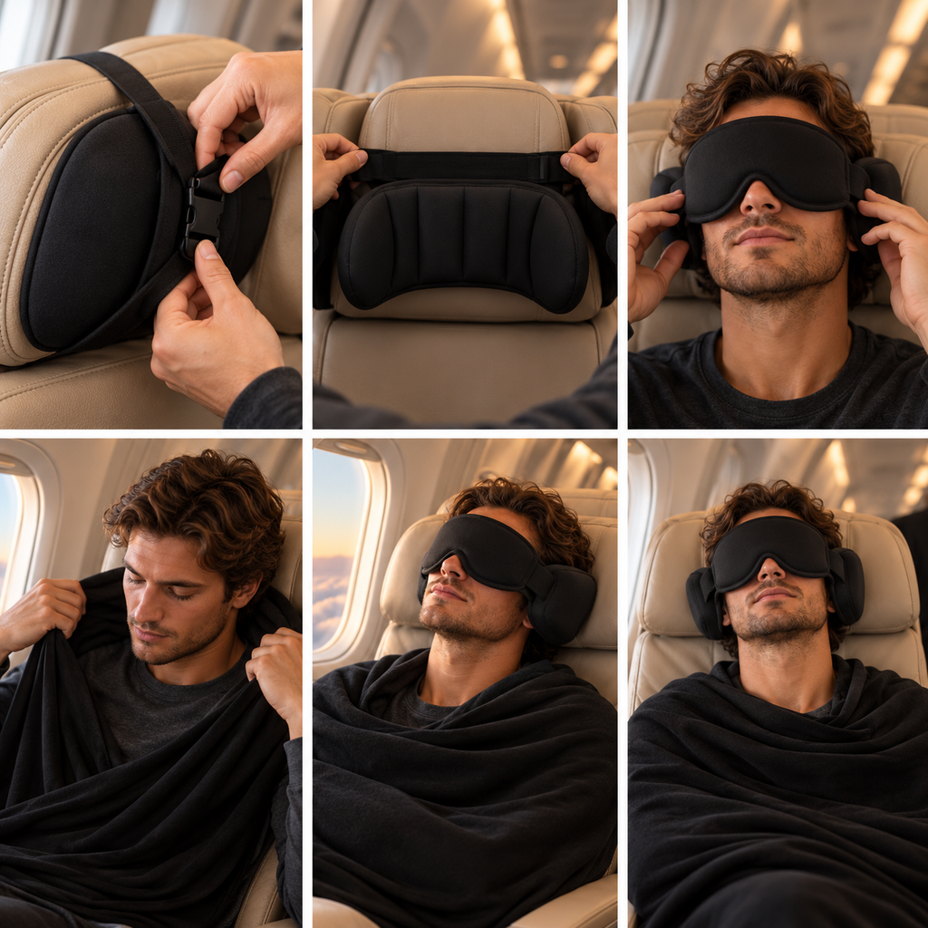 The Nap Kit – 3-in-1 Travel Sleep Set